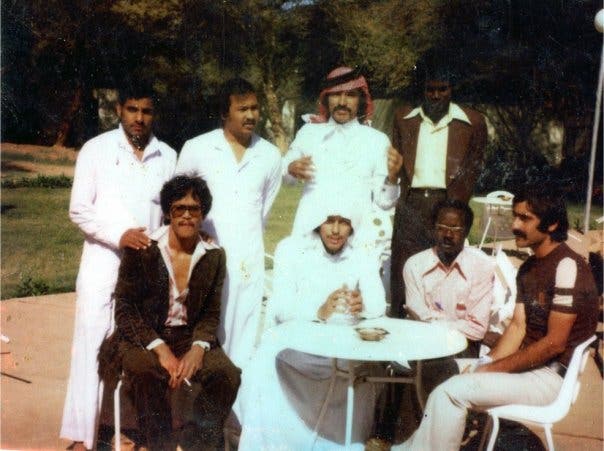 Norodin Lucman with his classmates during his studies at King Abdul Aziz University (Makkah, Saudi Arabia) during a school trip to Khartoum, Sudan, in Nov. 19, 1979. (Supplied)