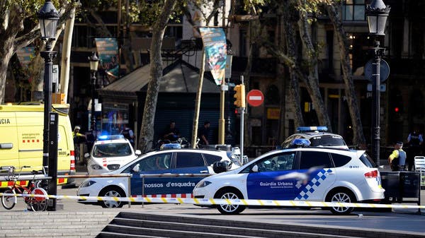 Driver runs over two police at Barcelona checkpoint: Police