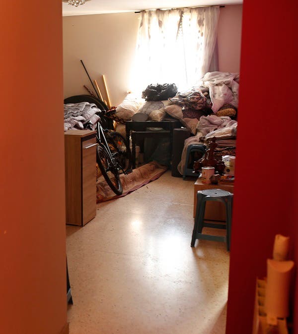 Personal belongings lie in a room after a police raid on the house of the Oukabir family where Driss Oukabir and Moussa Oukabir. (AP)