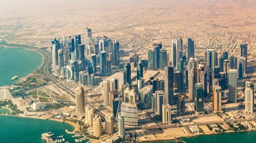 qatar aerial view. (Shutterstock)