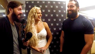 EXCLUSIVE VIDEO: WWE Superstar Rusev invades his wife Lana’s interview 