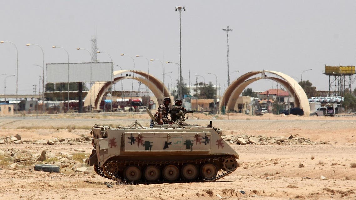 AFP Karamah border crossing Iraq Jordan
