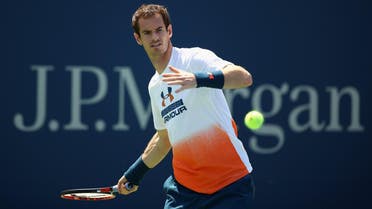 NEW YORK, NY - AUGUST 26: Andy Murray of Great Britian in action during a practice session prior to the US Open Tennis Championships at USTA Billie Jean King National Tennis Center on August 26, 2017 in New York City. Clive Brunskill/Getty Images/AFP 