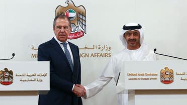 وزير الخارجية الإماراتي ونظيره الروسي