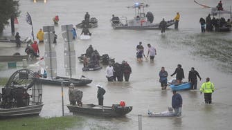 Desperate Harvey victims turn to social media to get rescued