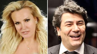 Şaşmaz and Aker had a relationship in 2009 but then broke up, according to a police report. (Supplied)