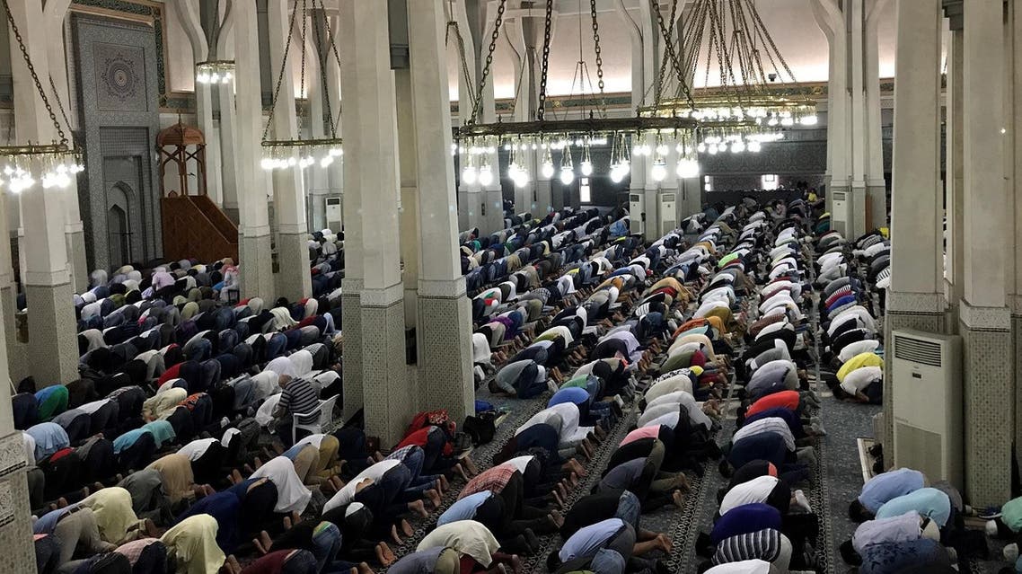 Eid Al-Adha celebrations started this morning at 8:30am in the Great Mosque of Rome in Italy. (Supplied)