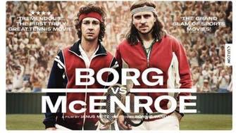 Film on rivalry of tennis greats Borg and McEnroe premiers in Stockholm