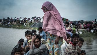 Myanmar leader under pressure as 146,000 Rohingya Muslims flee violence