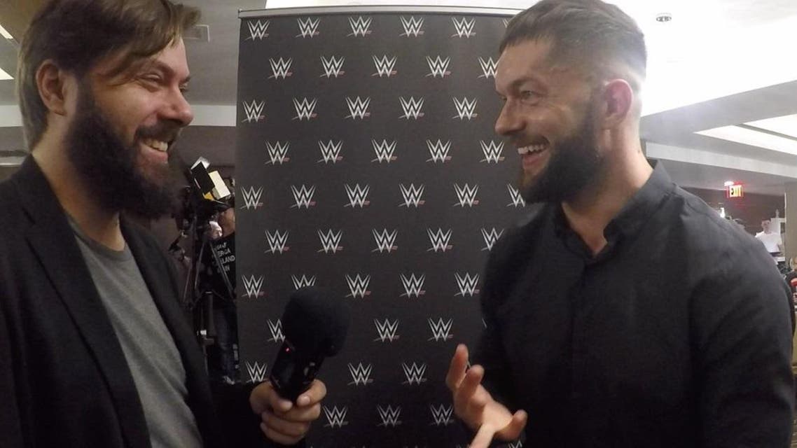 Al Arabiya's William Mullally talked with Finn Balor ahead of WWE Summerslam 2017 in Brooklyn, New York about coming back from injury. (Al Arabiya)