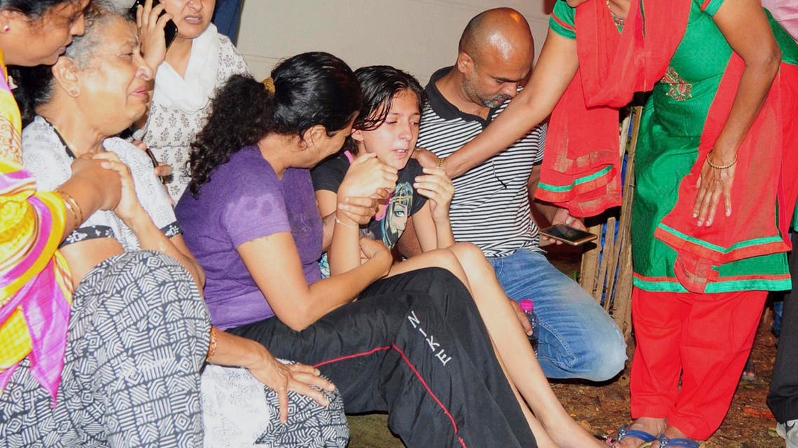 Family members and relatives of Gauri Lankesh mourn following her killing on September 6, 2017. (AFP)