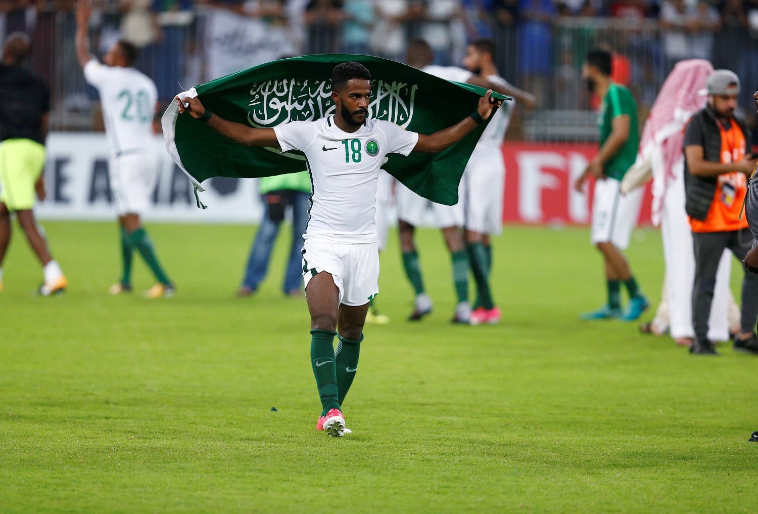 Saudi Arabia is the first Arab team to qualify for the World Cup in