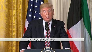 مؤتمر الرئيس ترمب وأمير الكويت