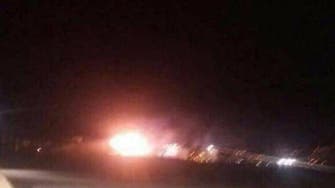 غارة إسرائيلية على قاعدة لتصنيع أسلحة كيمياوية قرب حماة