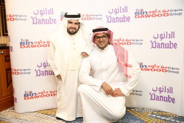 Majed and his colleagues at AYM created the Danube app, and an e-commerce platform, that make grocery order simple. (Supplied)