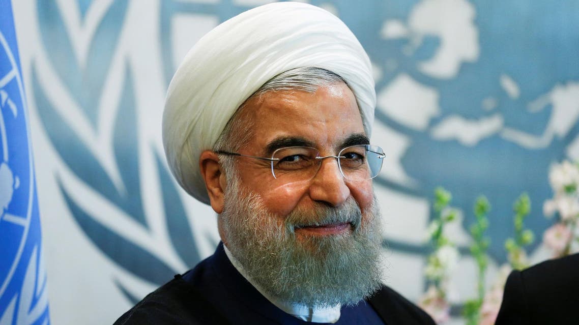 Hassan Rouhani attends a meeting with UN Secretary General Ban Ki-moon during the UN General Assembly in New York, on September 21, 2016. (Reuters)
