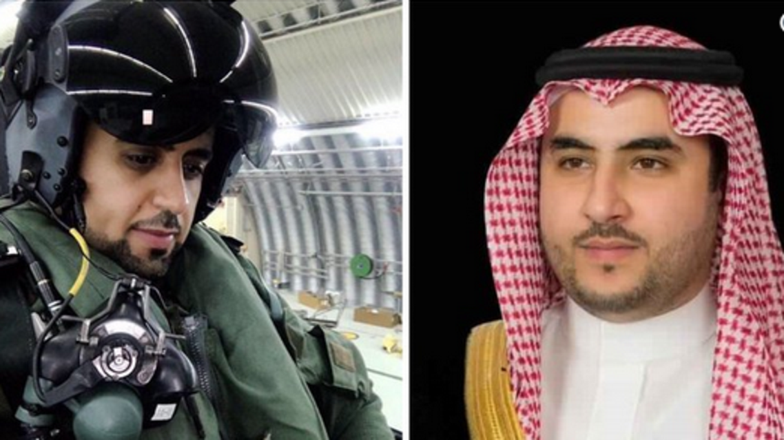 خالد بن سلطان ومهنا البيز