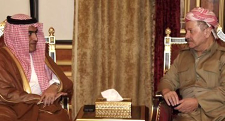 السبهان وبارزاني