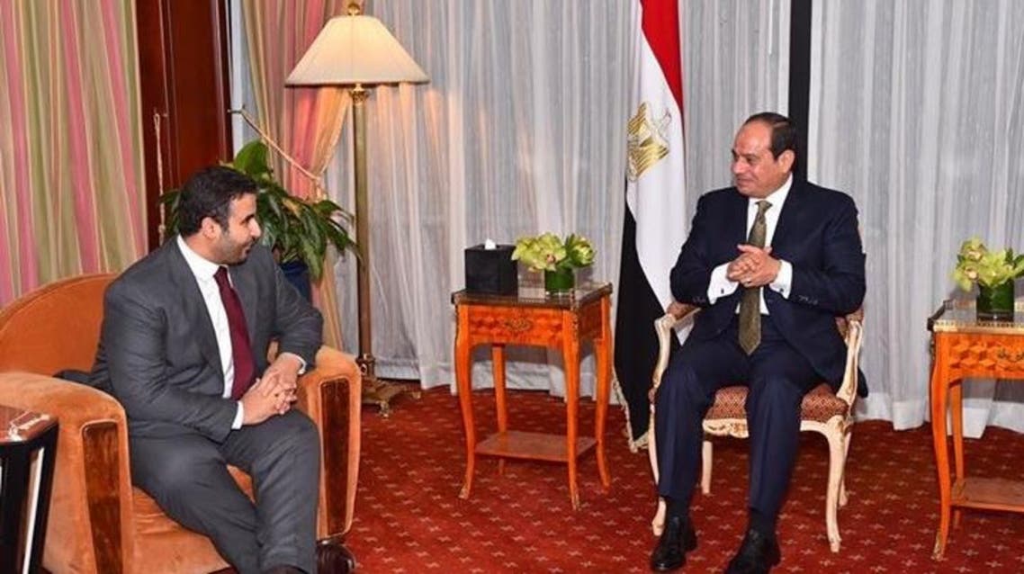 السيسي وسفير السعودية لدى الولايات المتحدة