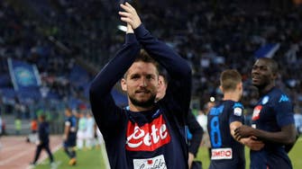 Napoli striker Mertens finds his ideal role at 30