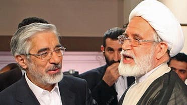 مهدي كروبي ومير حسين موسوي