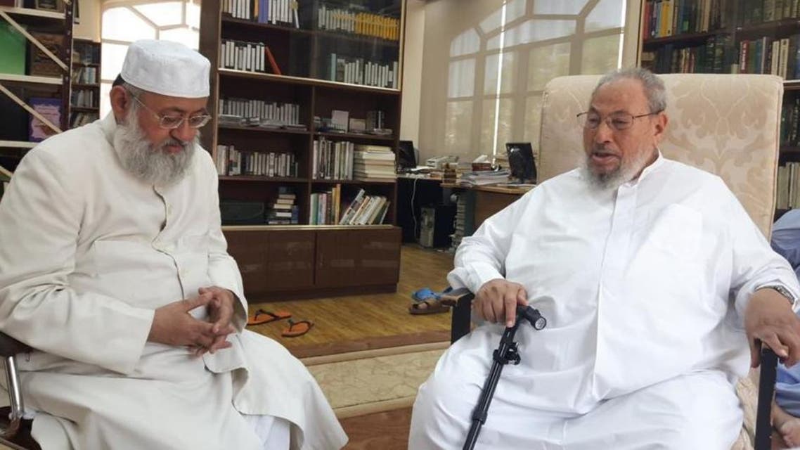 الداعية الهندي في مكتب القرضاوي الأحد