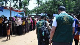 Team from King Salman Relief Center visit Rohingya refugees in Bangladesh 