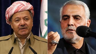 مندوب كردستان: بارزاني رفض عرض سليماني لوقف الاستفتاء
