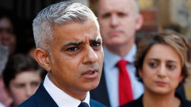 London Mayor Sadiq Khan is currently in a stand-off with the mobile app based cab company Uber for the last one week. (AFP)