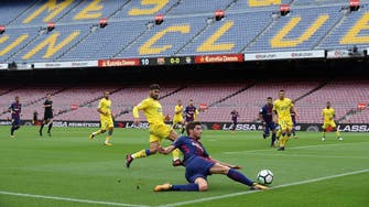 Barcelona game played without fans amid Catalonia vote