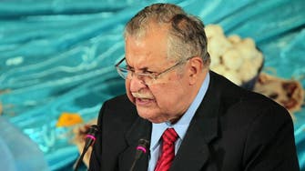 Former Iraqi President Jalal Talabani dies aged 83