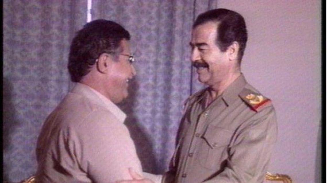 جلال الطالباني وصدام حسين
