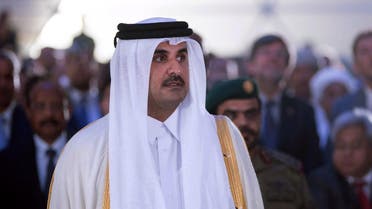 Qatar Emir Sheikh Tamim bin Hamad Al-Thani. (File photo: AFP)