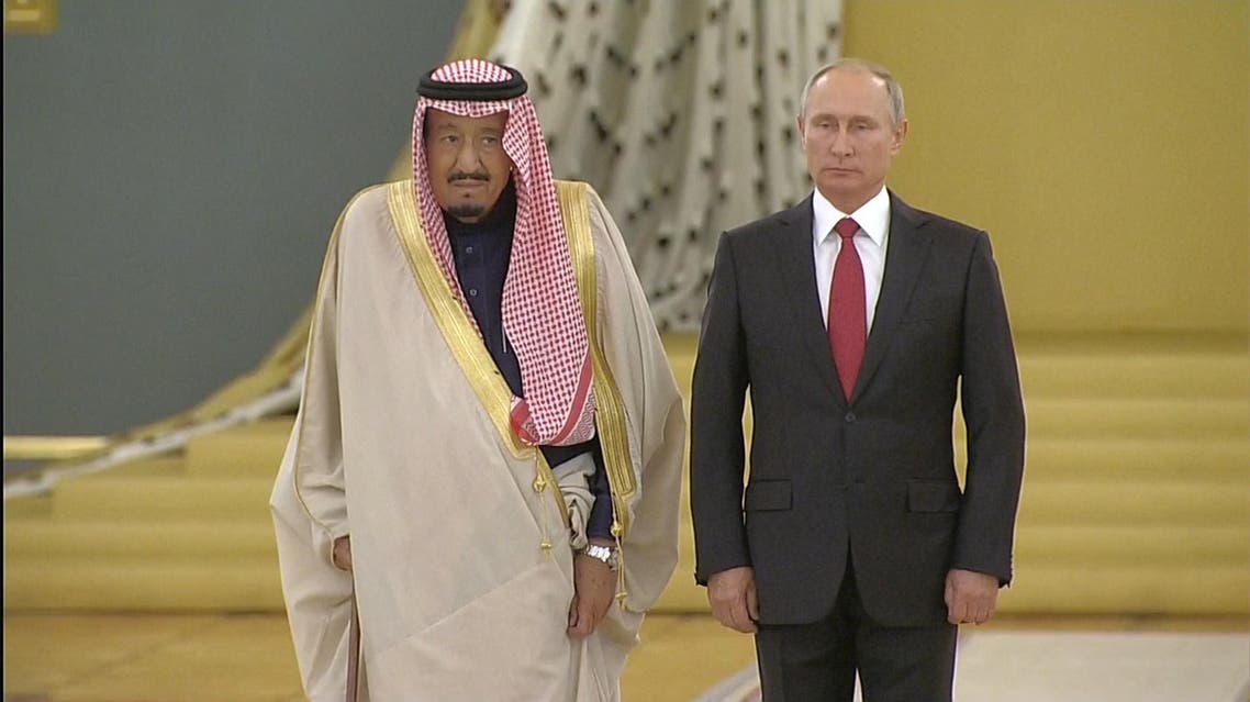 King Salman Putin