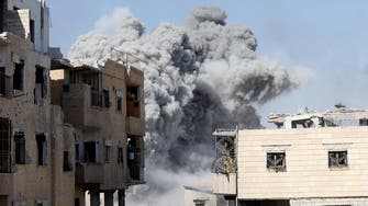 Russian strikes in Syria hit rebels’ underground arsenal 