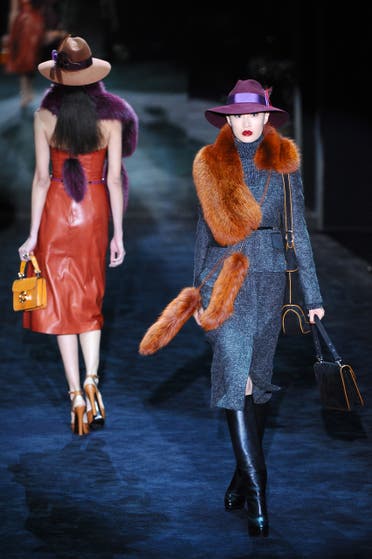 A model displays a creation as part of Gucci Fall-Winter 2011-2012 ready-to-wear collection on February 23, 2011 during the Women's fashion week in Milan. (File photo: AFP)