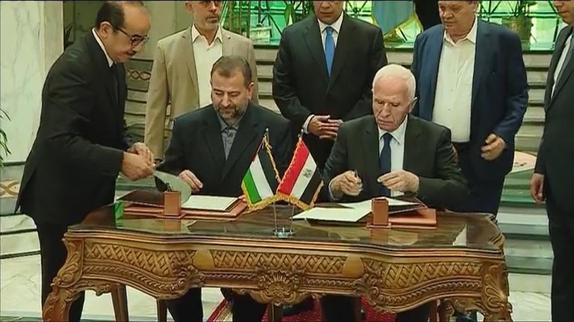 THUMBNAIL_ #فتح و #حماس .. تبرمان اتفاق المصالحة في القاهرة