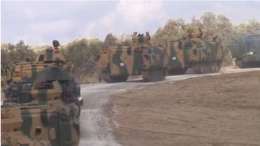 القوات التركية تدخل إدلب 3