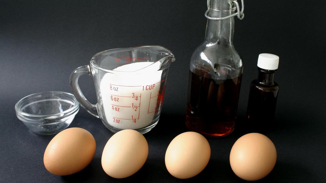 Pavlova Ingredients Eggs Sugar vanilla vinegar