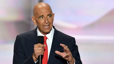 CEO of Colony Capital Tom Barrack speaks on the last day of the Republican National Convention on July 21, 2016. (AFP)