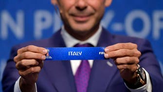Italy to face Sweden in World Cup playoff