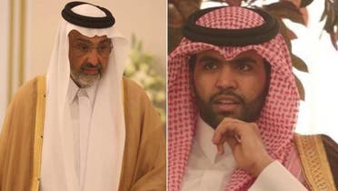 Sheikh Abdullah Bin Ali Al-Thani and Sheikh Sultan Bin Suhaim