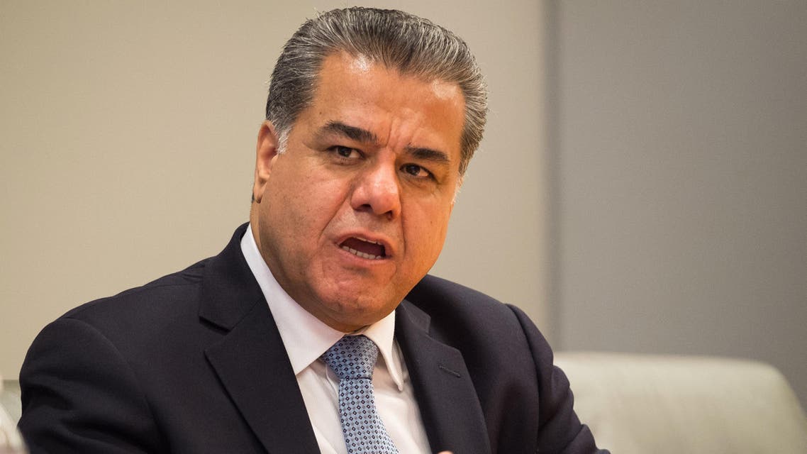 Falah Mustafa Bakir, head of the Kurdistan Regional Government's foreign relations department, answers a reporter's question during a Newsmaker interview with The Associated Press in Washington, Thursday, Jan. 14, 2016. AP