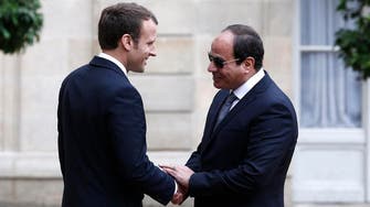 Egypt’s Sisi meets Macron in Paris amid concerns over extremism