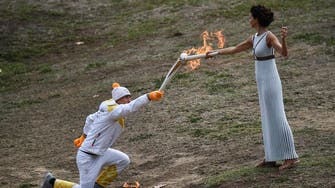 Pyeongchang 2018 Games torch lit in ancient Olympia