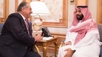 Saudi crown prince discusses with Dow, Arianespace on investment opportunities