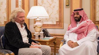Saudi Arabia and Virgin to form a $1 bln partnership in space projects