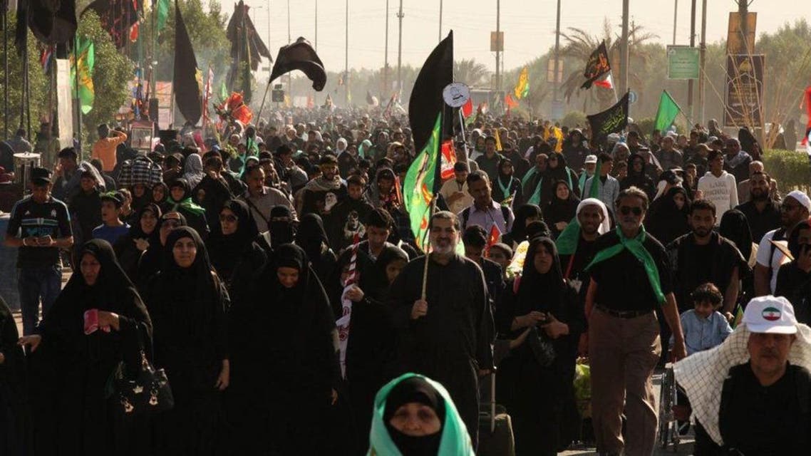 زوار إيرانيون في كربلاء