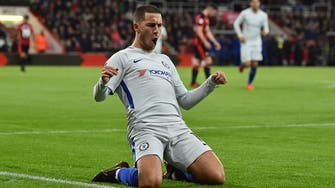 Hazard earns Chelsea narrow victory at Bournemouth