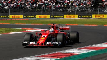 Formula One F1 - Mexican F1 Grand Prix 2017 - Mexico City, Mexico - October 27, 2017. Ferrari's Sebastian Vettel of Germany during second practice. REUTERS/Henry Romero